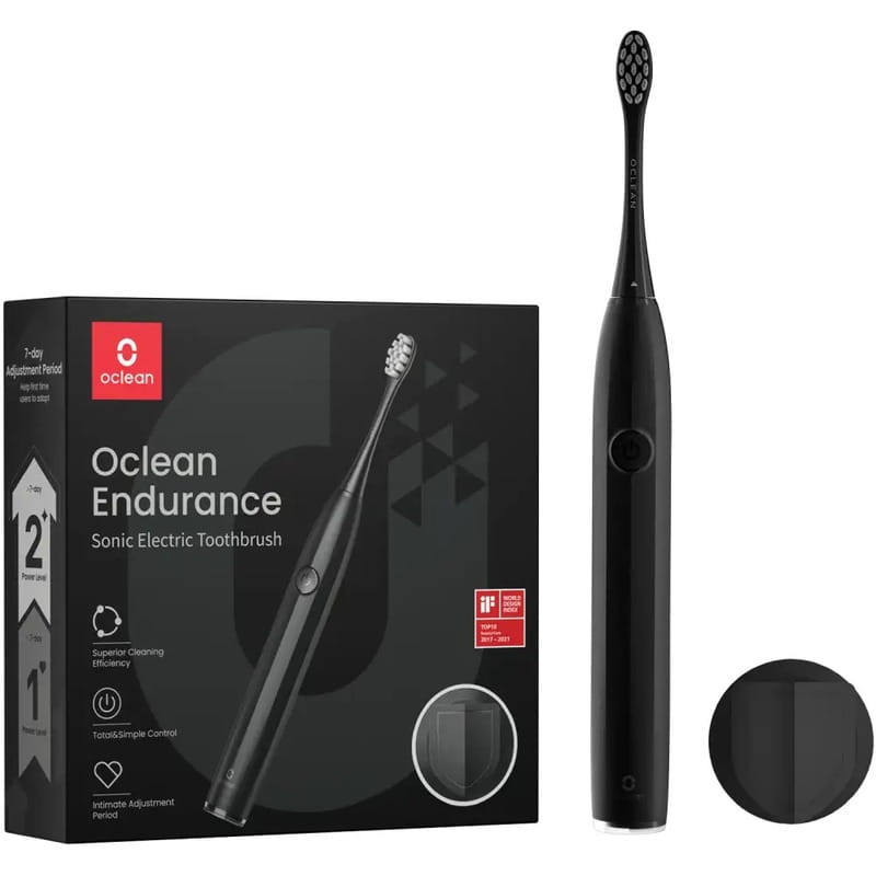 Умная зубная электрощетка Oclean Endurance Electric Toothbrush Black (6970810552386)