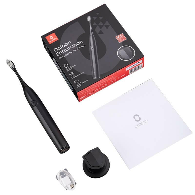 Умная зубная электрощетка Oclean Endurance Electric Toothbrush Black (6970810552386)