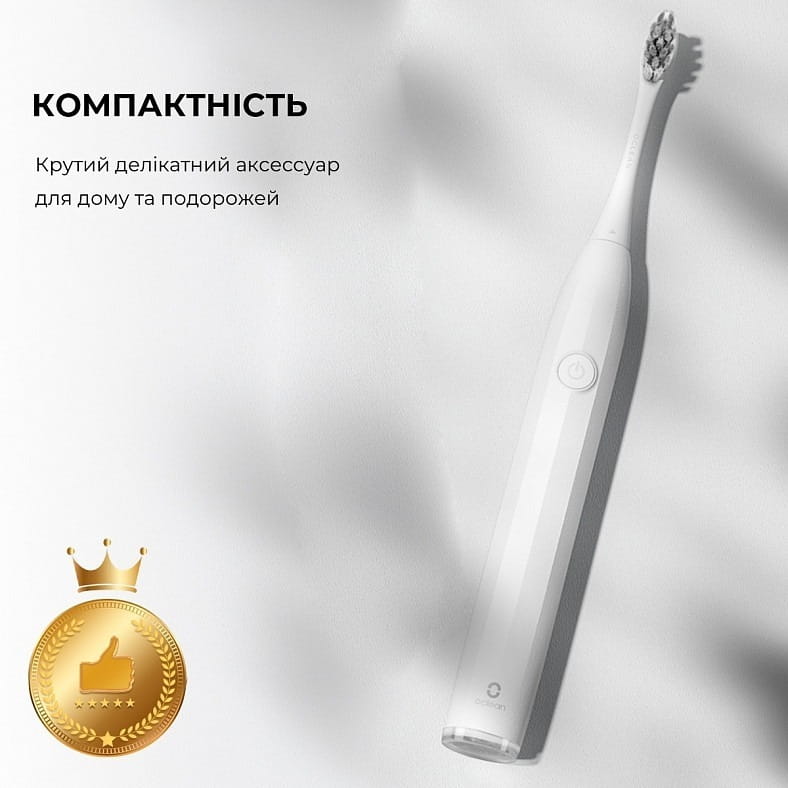 Розумна зубна електрощітка Oclean Endurance Electric Toothbrush White (6970810552393)