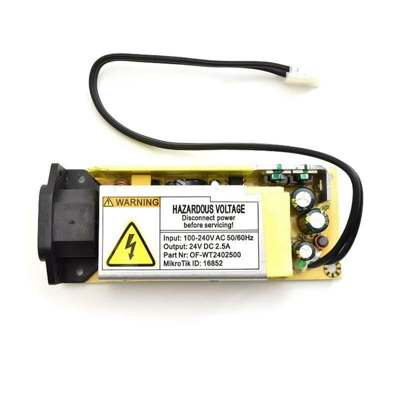 Блок питания Mikrotik 24V2APOW (24V, 2.5A)
