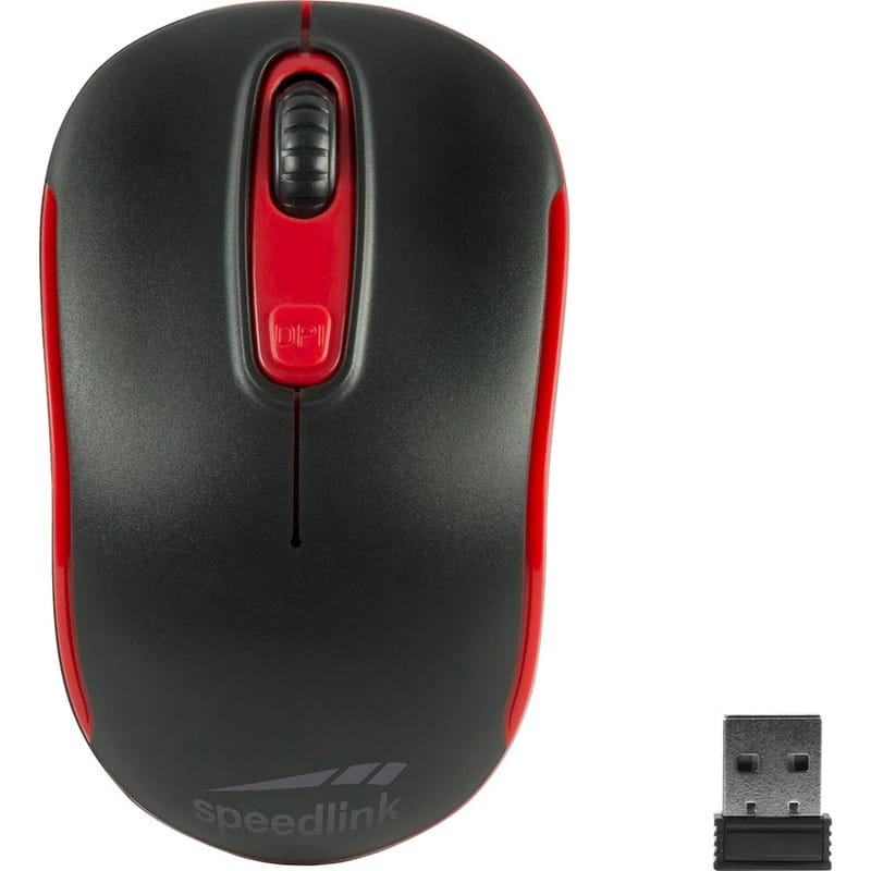 Миша бездротова SpeedLink Ceptica Black/Red (SL-630013-BKRD)