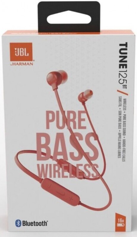Bluetooth-гарнитура JBL Tune 125BT Coral (JBLT125BTCOR)