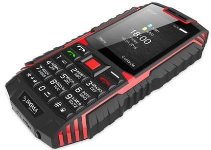 Мобильный телефон Sigma mobile Х-treme DT68 Dual Sim Black/Red (4827798337721)