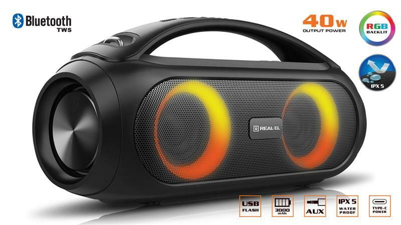 Акустическая система REAL-EL X-745 Black