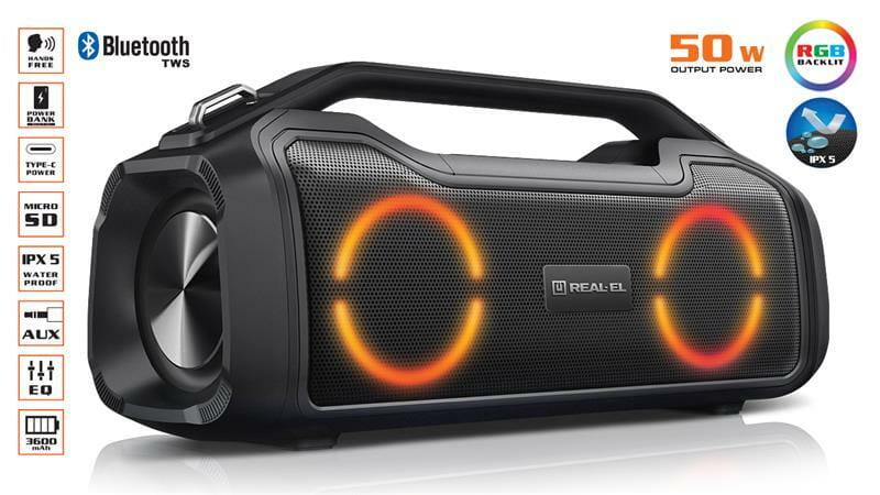 Акустическая система REAL-EL X-747 Black