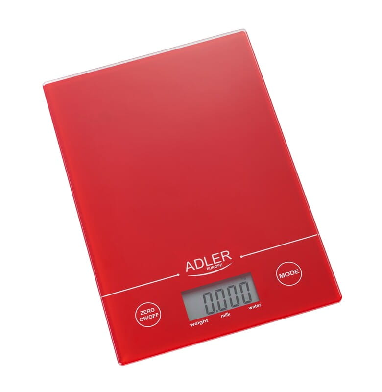 Весы кухонные Adler AD 3138 red