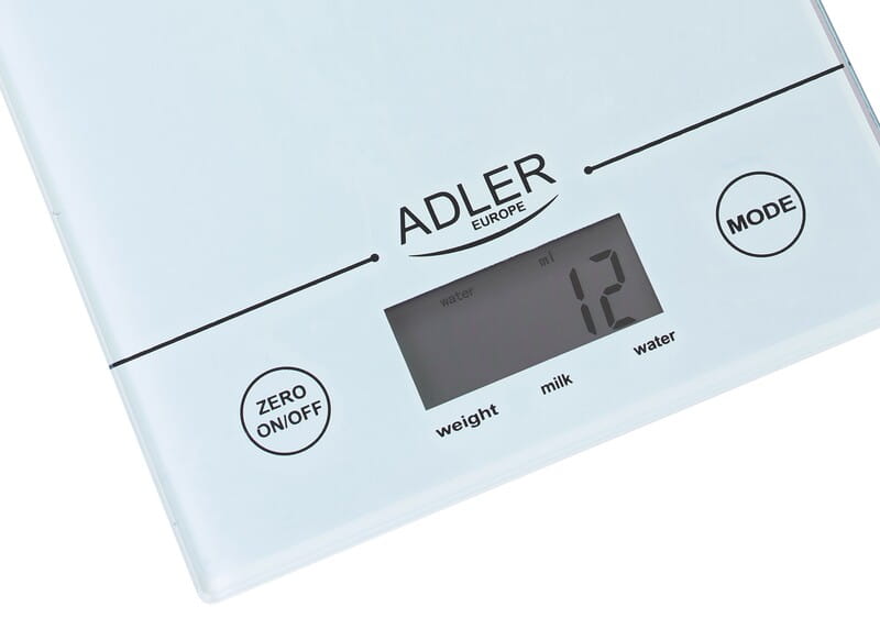 Весы кухонные Adler AD 3138 white