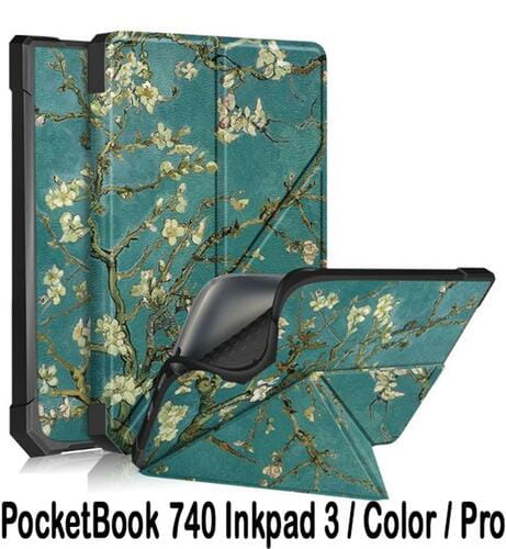 Photos - E-Readers Case Becover Чохол-книжка  Ultra Slim Origami для PocketBook 740 Inkpad 3/Color/ 