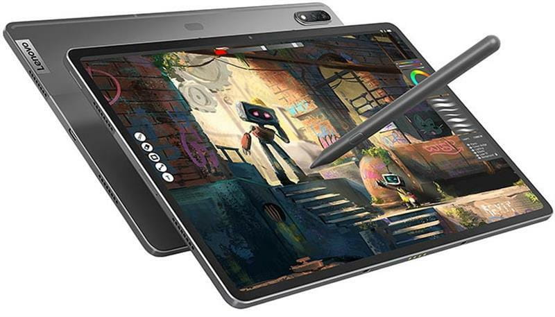 Планшет Lenovo Tab P12 Pro TB-Q706Z 8/256GB 5G Storm Grey + Pen (ZA9E0025UA)