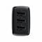Фото - Мережевий зарядний пристрій Baseus Compact 17W (3 USB) Black (CCXJ020101) | click.ua