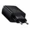 Фото - Мережевий зарядний пристрій Baseus Compact Quick Charger 30W QC+ PD (1Type-C + 2USB) Black (CCXJ-E01) | click.ua