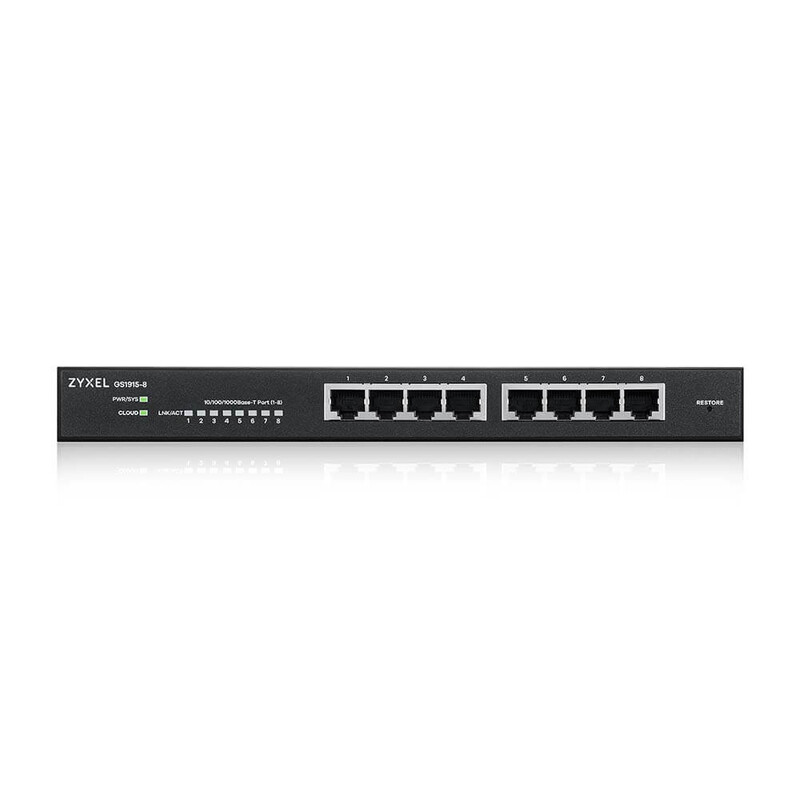 Комутатор ZYXEL GS1915-8 (GS1915-8-EU0101F)