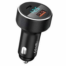 Автомобильное зарядное устройство Remax RCC-215 Salo (2xUSB, 4.5A) Black (6972174159294)