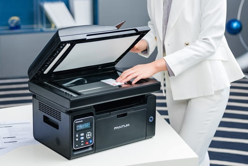 МФУ A4 ч/б Pantum M6550NW с Wi-Fi