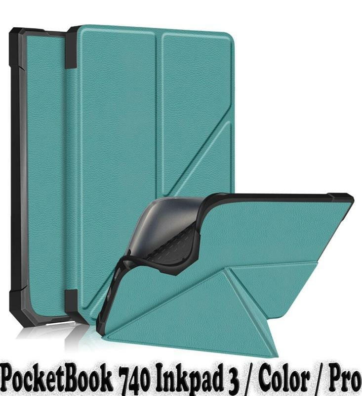 Чехол-книжка BeCover Ultra Slim Origami для PocketBook 740 Inkpad 3/Color/Pro Dark Green (707453)
