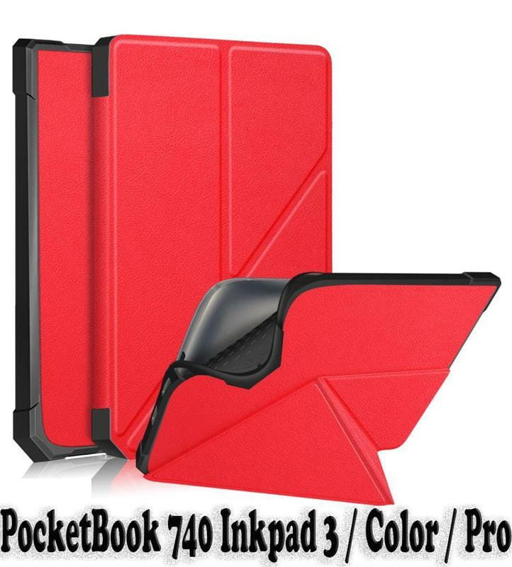 Чехол-книжка BeCover Ultra Slim Origami для PocketBook 740 Inkpad 3/Color/Pro Red (707457)