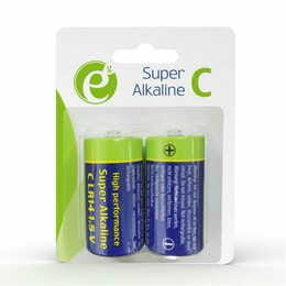 Батарейка EnerGenie Super Alkaline C/LR14 BL 2 шт