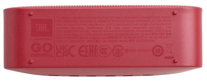 Акустична система JBL GO Essential Red (JBLGOESRED)