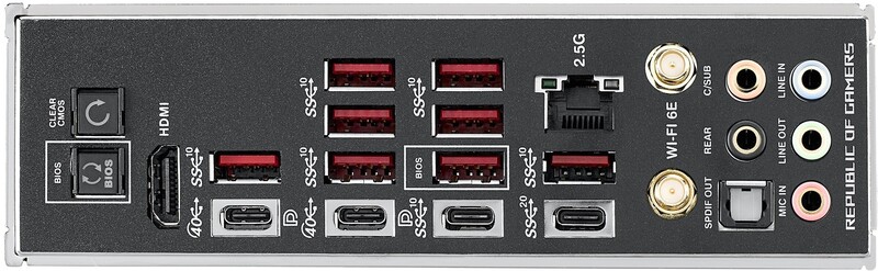 Материнська плата Asus ROG Crosshair X670E Hero Socket AM5