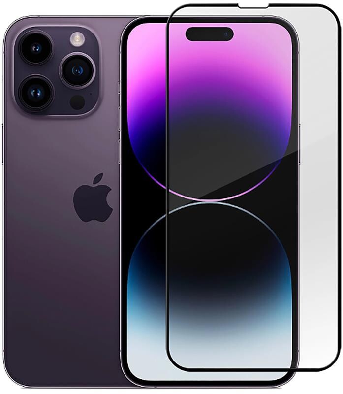 Защитное стекло BeCover для Apple iPhone 14 Pro Black (707968)