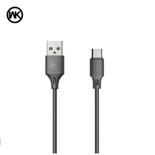 Photos - Cable (video, audio, USB) WK DESIGN Кабель WK WDC-092a USB - USB Type-C , 2.1 А, 2 м, Black (694102761055 (M/M)