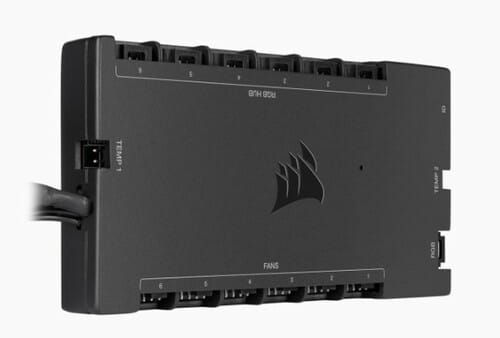 Фото - Інші комплектуючі Corsair Інтелектуальний контролер RGB-підсвічування та швидкості обертання вентиля 
