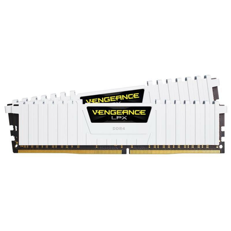 Модуль памяти DDR4 2x8GB/3200 Corsair Vengeance LPX White (CMK16GX4M2B3200C16W)