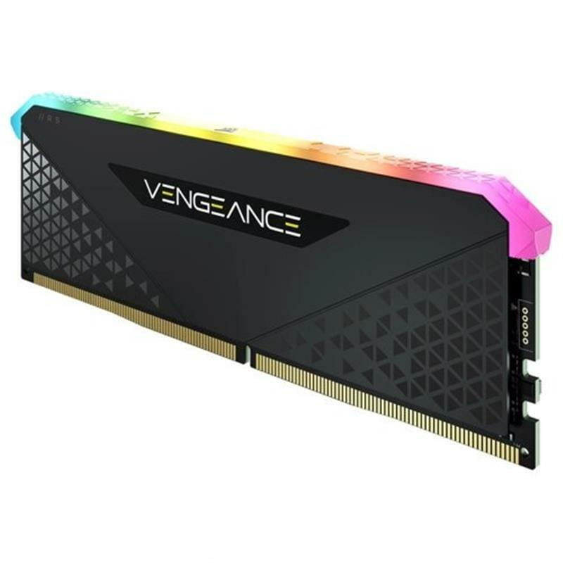 Модуль памяти DDR4 16GB/3600 Corsair Vengeance RGB RS Black (CMG16GX4M1D3600C18)