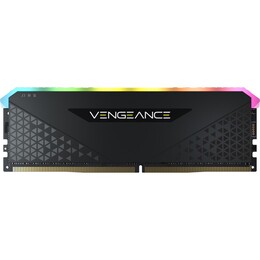 Модуль памяти DDR4 16GB/3200 Corsair Vengeance RGB RS Black (CMG16GX4M1E3200C16)