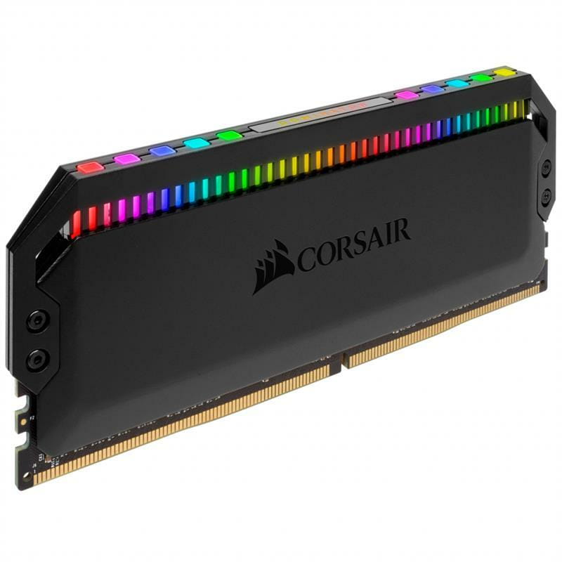 Модуль пам'ятi DDR4 2x16GB/3200 Corsair Dominator Platinum RGB Black (CMT32GX4M2C3200C16)