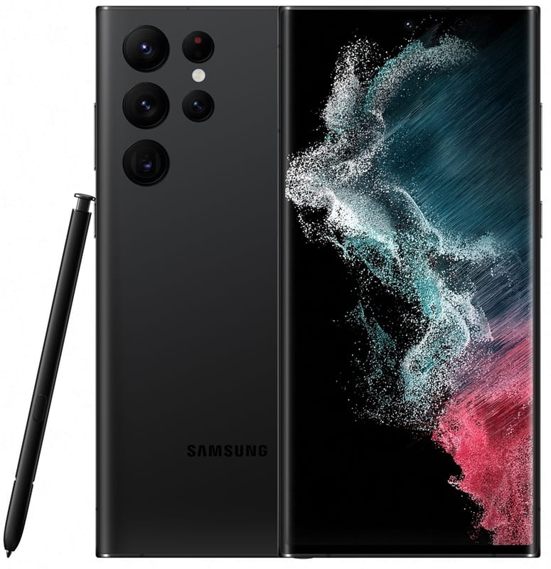Смартфон Samsung Galaxy S22 Ultra 12/256GB Dual Sim Black (SM-S908BZKGSEK)