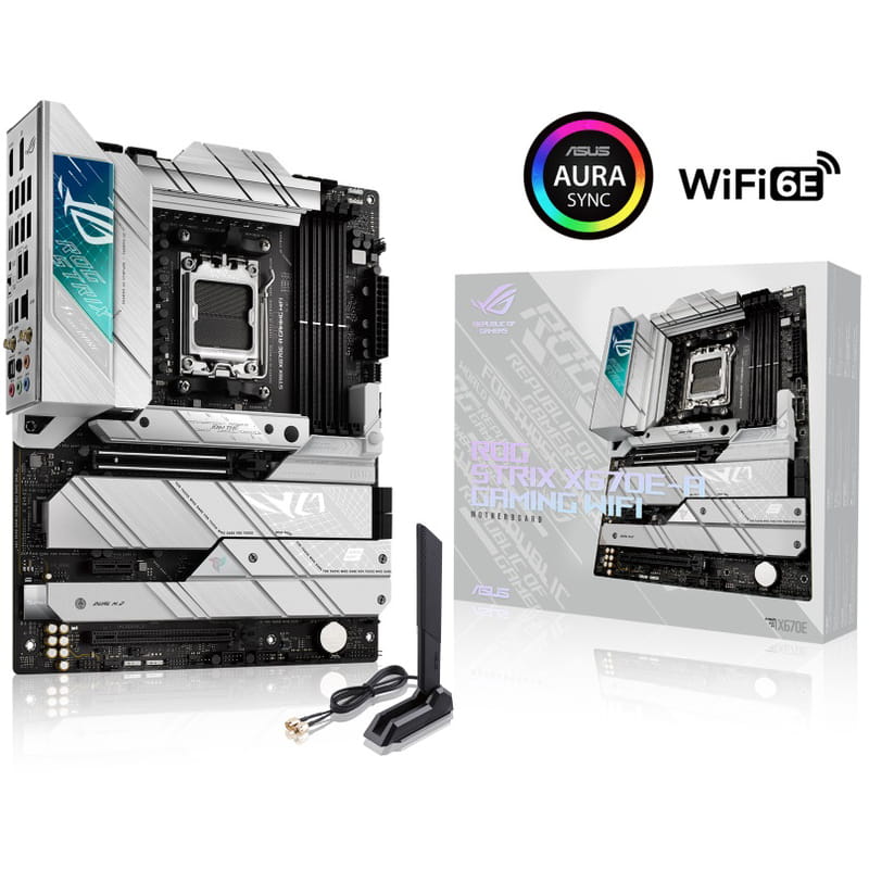 Материнская плата ASUS ROG STRIX X670E-A GAMING WiFi Socket AM5