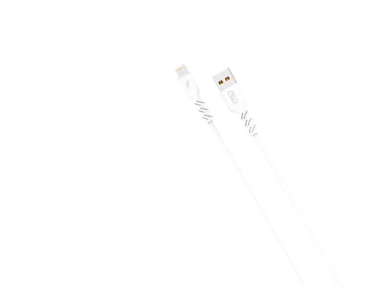 Кабель SkyDolphin S07L TPE High Elastic Line USB - Lightning (M/M), 1 м, White (USB-000593)