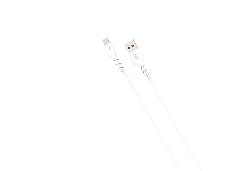 Кабель SkyDolphin S07V TPE High Elastic Line USB - micro USB (M/M), 1 м, White (USB-000597)