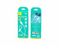 Кабель SkyDolphin S22V Soft Silicone USB - micro USB (M/M), 1 м, White (USB-000605)