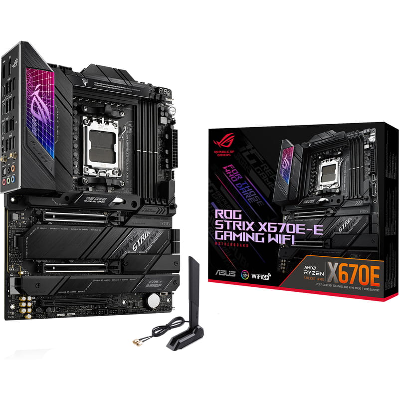 Материнская плата ASUS ROG STRIX X670E-E GAMING WiFi Socket AM5