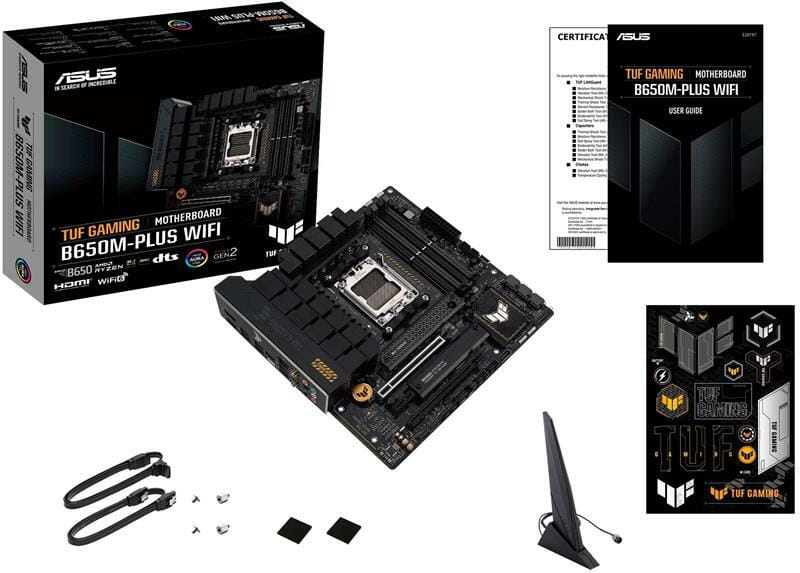 Материнская плата Asus TUF GAMING B650M-PLUS WiFi Socket AM5