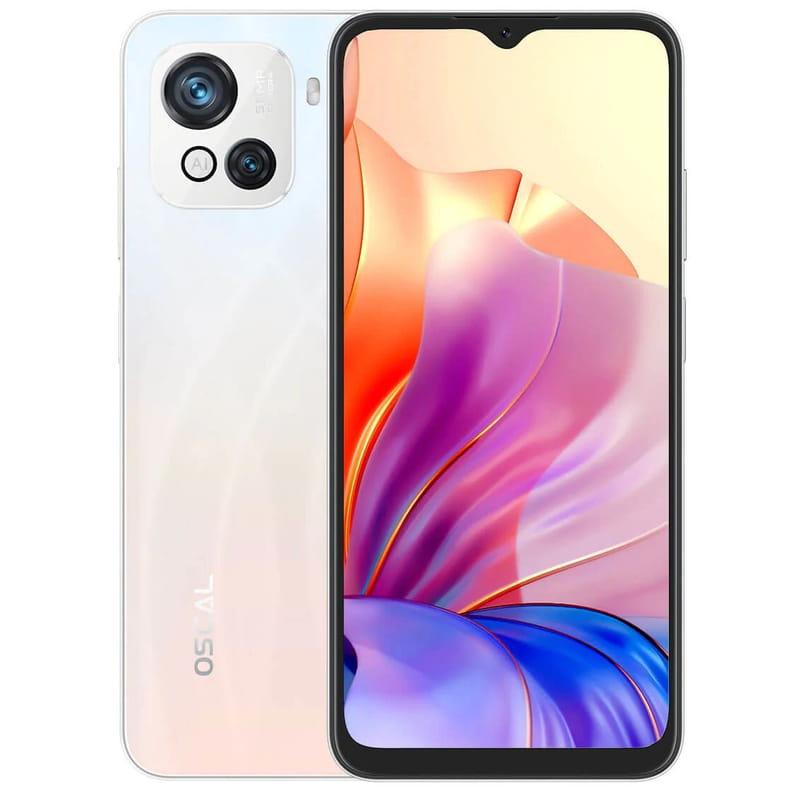 Смартфон Oscal C80 8/128GB Dual Sim Snow