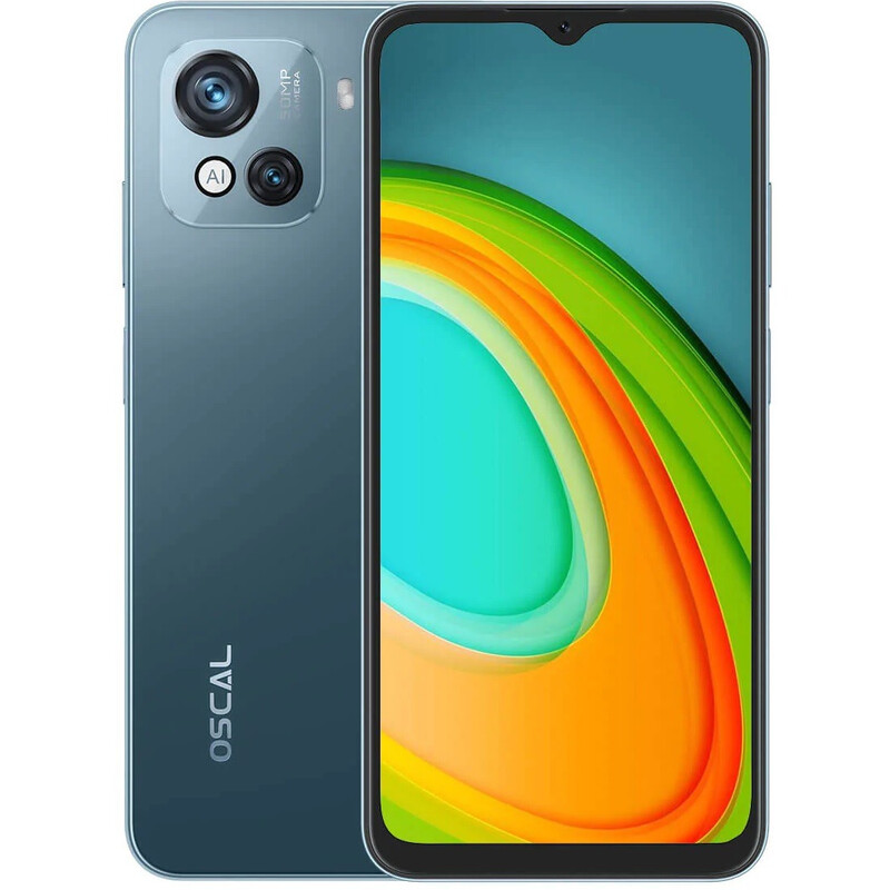 Смартфон Oscal C80 8/128GB Dual Sim Blue