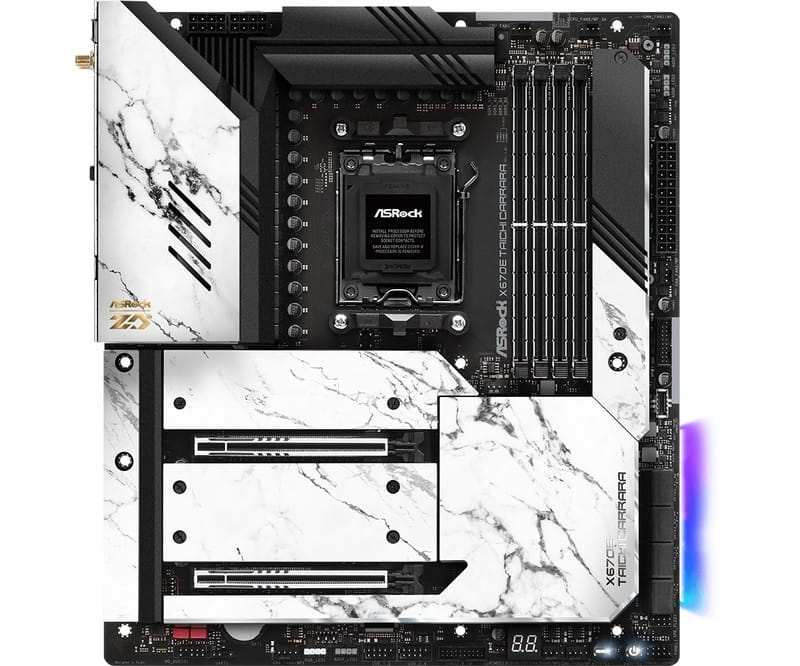 Материнская плата ASRock X670E TAICHI CARRARA Socket AM5