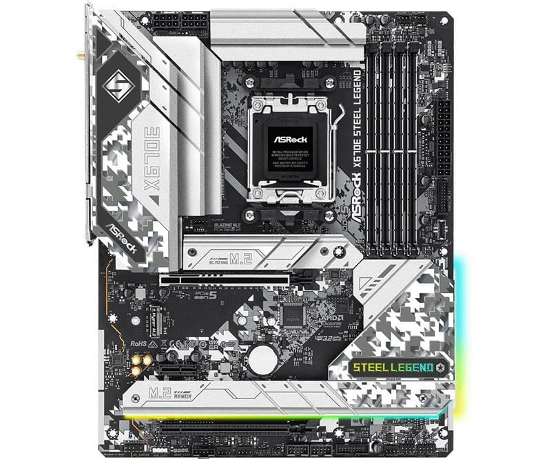 Материнская плата ASRock X670E STEEL LEGEND Socket AM5