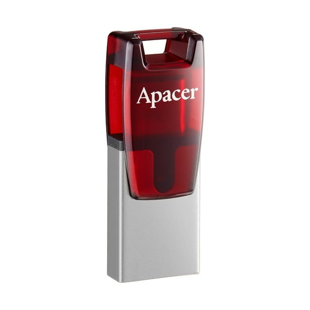 Флеш-накопитель USB3.2 Type-C 32GB Apacer AH180 Red (AP32GAH180R-1)