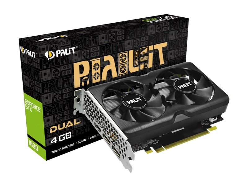 Відеокарта GF GTX 1630 4GB GDDR6 Dual Palit (NE6163001BG6-1175D)