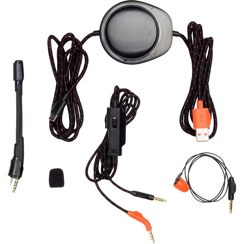 Гарнiтура JBL Quantum One Black (JBLQUANTUMONEBLK)
