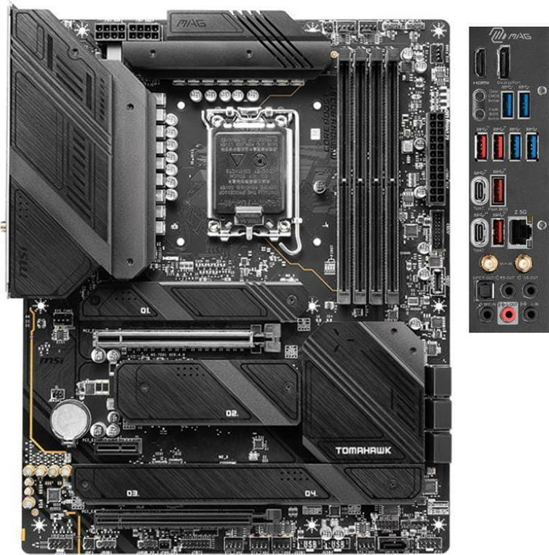 Материнская плата MSI MAG Z790 Tomahawk WiFi DDR4 Socket 1700