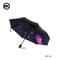 Фото - Парасоля WK WT-U3 чорний з фіолетовою квіткою (6970349282914) | click.ua