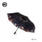 Фото - Зонт WK WT-U3 черный с летними цветами (6970349282921) | click.ua