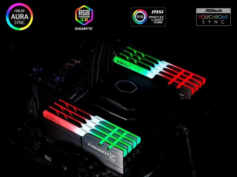 Модуль пам`ятi DDR4 2x16GB/3600 G.Skill Trident Z RGB (F4-3600C18D-32GTZR)