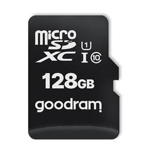 Карта пам`яті MicroSDHC  128GB UHS-I Class 10 Goodram (M1A0-1280BBB) OEM