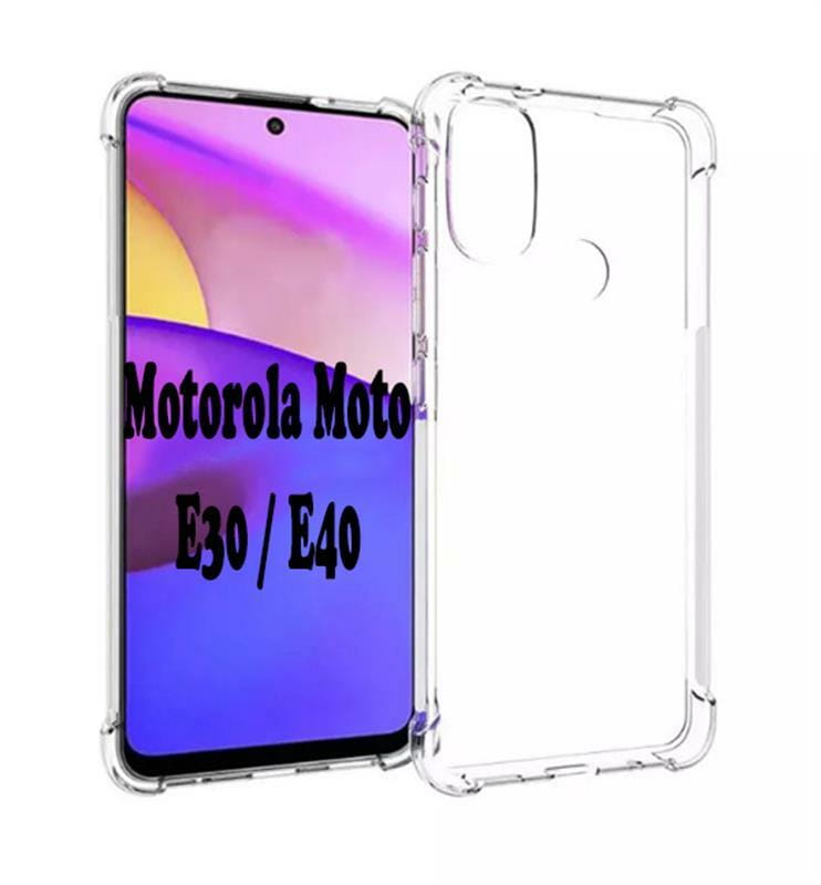 Чехол-накладка BeCover Anti-Shock для Motorola Moto E30/E40 Clear (707882)